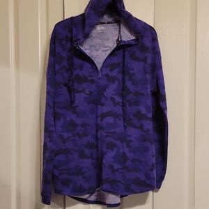 ZELOS Blue Camo Hoodie